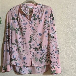 Calvin Klein Pink Floral Blouse